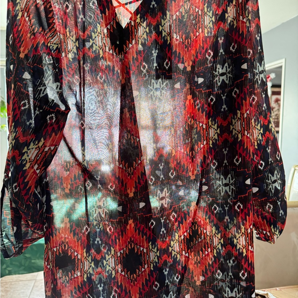 Speed Limit Multicolor Patterned Top - Picture 2 of 3